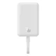Baseus Magnetic Mini MagSafe išorinė baterija 10000mAh 30W su USB-C laidu, balta