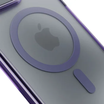 Dėklas Apple iPhone 15 Pro 3Mk Protection Frosty MagCase, violetinis