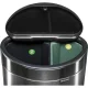 Rūšiavimo šiukšliadėžė Brabantia Touch Bin New Recycle, 2 skyriai, matinis plienas