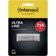 USB atmintinė Intenso Ultra Line 256 GB, USB 3.0, sidabrinė