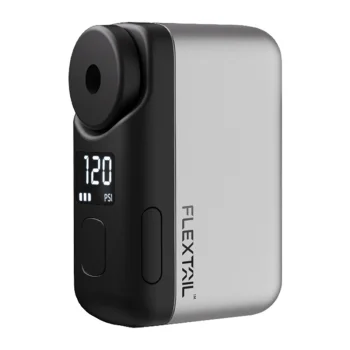 Flextail Tiny Bike Pump Pro-G nešiojama elektrinė dviračio pompa, pilka