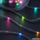 5m RGB LED Juosta USB su Programėle, Muzikos Sinchronizacija ir Pulteliu