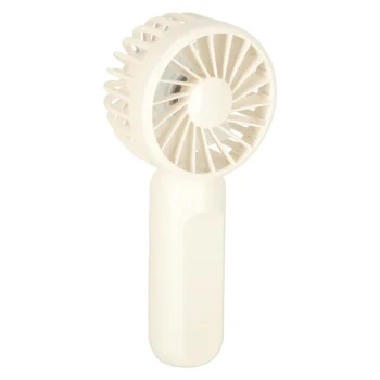 Portable Mini USB Desk Fan with Stand, 13.8 cm, White