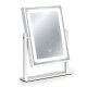 ModernHome kosmetinis LED makiažo veidrodis 25x30 cm su 3 šviesos atspalviais