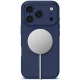 Tech-Protect Silicone MagSafe dėklas, skirtas iPhone 17 Pro Max - Navy Blue
