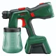 Akumuliatorinis dažų purkštuvas Bosch AdvancedSpray 18V-500