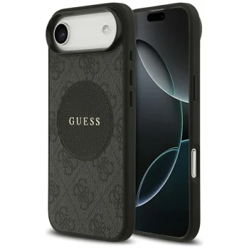 Guess 4G Circle Classic Logo MagSafe Case for iPhone Air - Black
