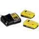 Akumuliatorinis gręžtuvas-suktuvas DeWalt DCD791D2-QW 18V 2x 2,0 Ah