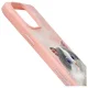 Nimmy iPhone 15 Pro Max dėklas Big Eyed Pet 2.0 Cat, rožinis