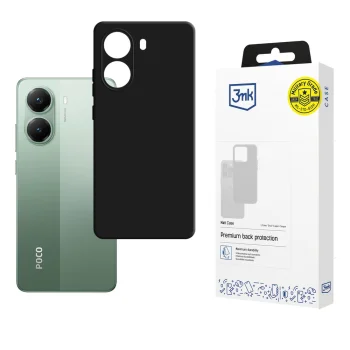 Dėklas 3mk Matt Case, skirtas Xiaomi Poco X7 Pro, matinis juodas
