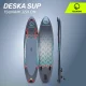 4Fizjo TSUNAMI 350 cm Inflatable SUP Board, Multicolor