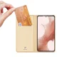 Atverčiamasis dėklas Dux Ducis Skin Pro skirtas Samsung Galaxy S23+, auksinis
