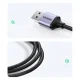 Ugreen CM475 USB 3.0 šakotuvas su RJ-45 ir USB-C PD, pilkas