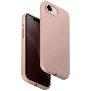 Uniq Lino Magclick dėklas, skirtas iPhone 16e, rožinis