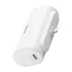 Išorinė baterija Baseus Compact IP 5000mAh 20W, balta