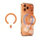 Magnetinis „MagSafe“ žiedas Tech-Protect MMP-200, oranžinis