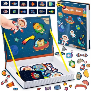 Ricokids RK-770 Space Magnetic Book