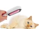 Silikoninis 3-in-1 šepetys šunų ir kačių priežiūrai bei plovimui, rožinis