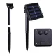 Solar Garden String Lights 20 LED RGB, 4.85m