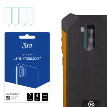 Hibridinis apsauginis stiklas kamerai MyPhone Hammer Iron 3 LTE 3mk Lens Protection
