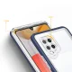 Skaidrus dėklas Samsung Galaxy A42 5G Hybrid Armor Clear 3 in 1, mėlynas