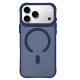 Apsauginis dėklas 3mk Smoke MagCase, skirtas iPhone 17 Pro Max, mėlynas