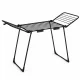 ModernHome pastatoma sulankstoma skalbinių džiovykla 20 m, juoda