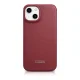 Odinis atverčiamasis dėklas iCarer iPhone 14 Plus su MagSafe, WMI14220715-RD, raudonas