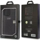 Audi dėklas iPhone 14 Pro telefonui, juodas (Carbon Fiber)