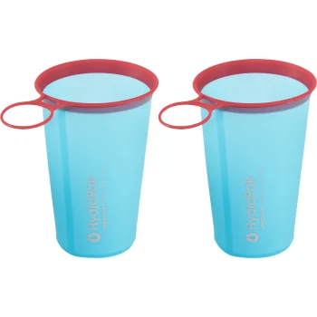 HydraPak SpeedCup Collapsible Cups 150ml, 2-Pack, Blue