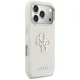 Guess FW Resin Logo Phone Case Cover iPhone 17 Pro Max - Beige