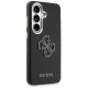 Guess Grained Big 4G Metal Logo Case for Samsung Galaxy S26, Black