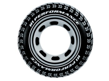 Intex Inflatable Tire Swim Ring Pool Float 91 cm 59252