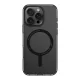 Uniq Clario Magclick dėklas, skirtas iPhone 16 Pro Max, dūmų spalvos