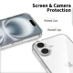 Tech-Protect FlexAir dėklas, skirtas iPhone 17 - skaidrus