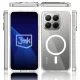 Dėklas 3mk Armor MagCase skirtas Xiaomi 17T Pro, skaidrus