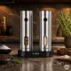 Elektrinis druskos ir pipirų malūnėlių rinkinys KADEN 2 vnt. su USB-C baze