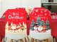 Christmas Chair Back Cover Merry Christmas, 58x48 cm