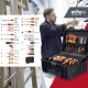 Elektriko įrankių rinkinys lagamine Wiha 9300-702 Competence XL