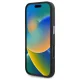 BMW dėklas iPhone 16 Pro telefonui M Smooth Full Wrapped Metal MagSafe, juodas