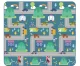 Double-sided foam mat Streets 150X200X1 Cm