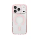 ZAGG Santa Cruz Snap MagSafe dėklas iPhone 17 Pro telefonui, rožinis
