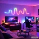5 m RGB LED neoninė juosta su „Bluetooth“, programėle ir nuotolinio valdymo pultu