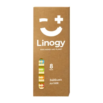 LINOGY AA Li-ion Pro įkraunamų baterijų rinkinys 1.5V 3600mWh, 8 vnt. (P1160368)