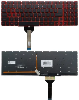 Klaviatūra Acer Nitro AN515-45, AN515-56, AN515-57 su apšvietimu, juoda
