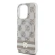 DKNY HC MagSafe dėklas, skirtas iPhone 15 Pro, smėlio spalvos
