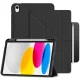 Dėklas Tech-Protect SC Pen Origami, skirtas iPad 10.9\" 2022 / 2025, Black