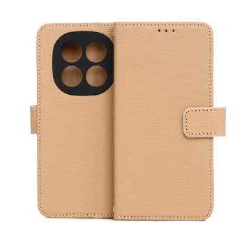 Atverčiamas dėklas TFO Smart Triangle skirtas Xiaomi Redmi Note 14 Pro Plus 5G rudas