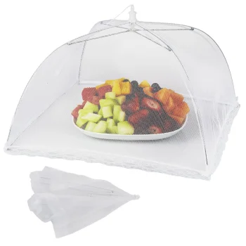 Food Cover Mesh Tent against Insects, 34 cm, White