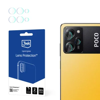 3MK Lens Protection apsauginis kameros stiklas Poco X5 Pro 5G